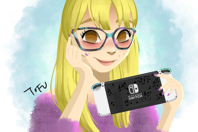 I will cartoonize you with a matching banner