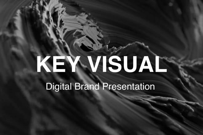 I will conceptualise your online brand from key visuals to presentations