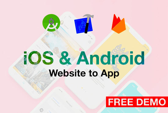 I will convert website in ios app or android app