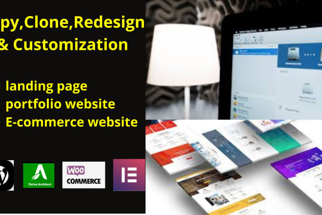 I will copy,clone,redesign, customize wordpress website