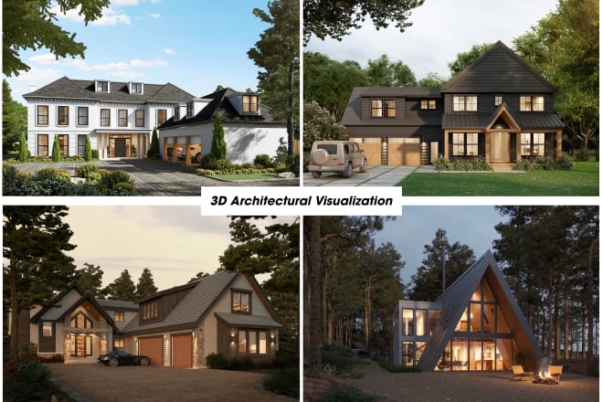 I will create 3d model and rendering exterior, interior for the project