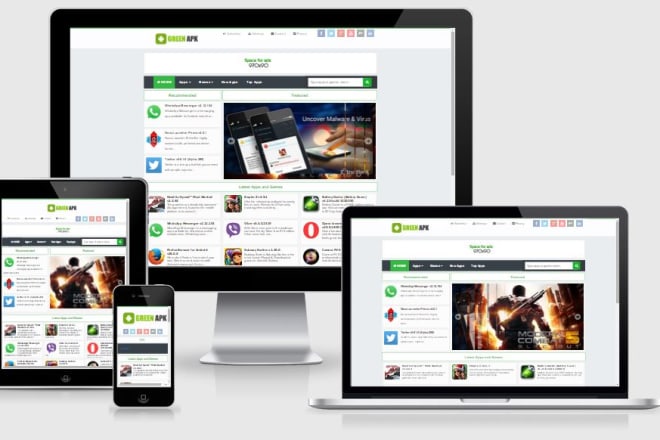 I will create a apk website using blogger