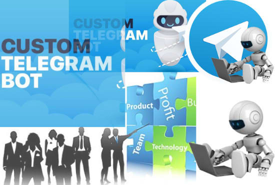 I will create a best custom telegram bot