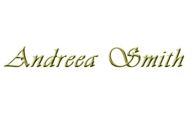 I will create a professional signature and send you the jpg and psd file