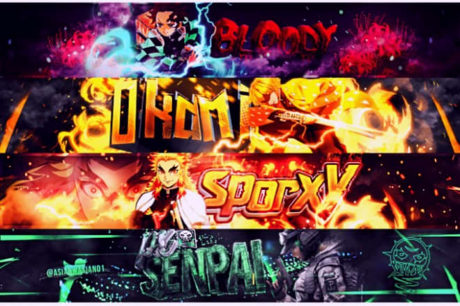 I will create a unique and professional banner for any game