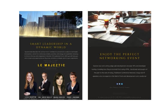 I will create an amazing ad, flyer and brochure design