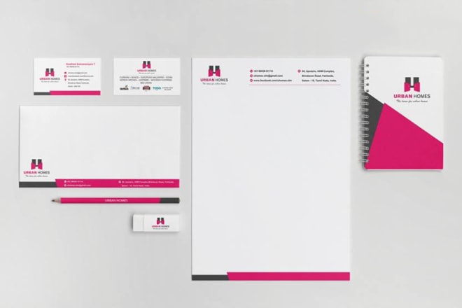 I will create an amazing and unique business card, letterhead, envelope design