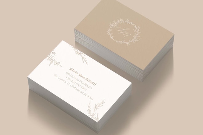 I will create an eyecatching business card for your activity