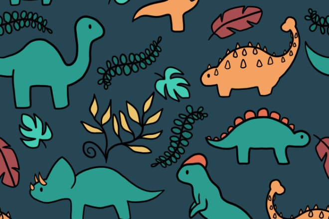 I will create animal pattern design