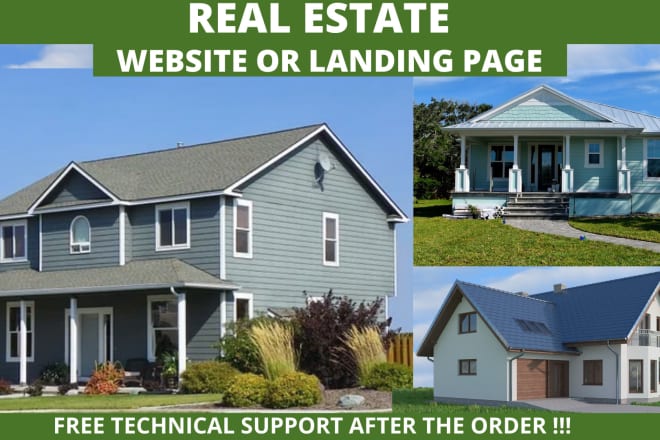I will create astonishing real estate website
