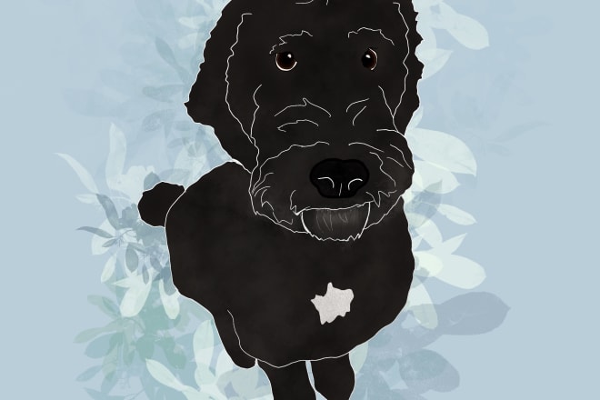 I will create custom pet portraits