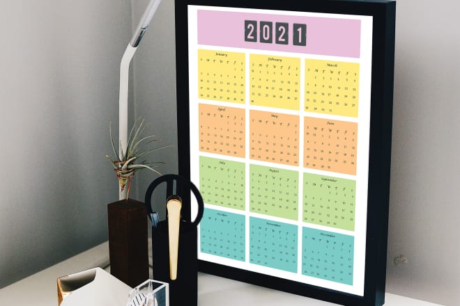 I will create hight printable planner, journal, calendar