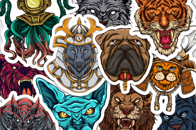 I will create logo, sticker, label, patch, mascot, t shirt design