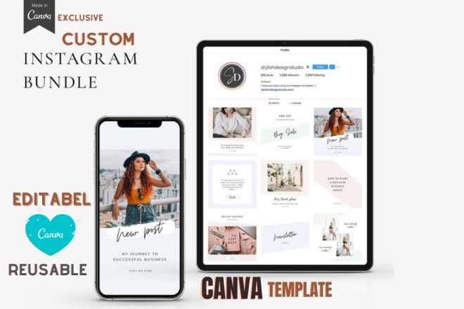 I will create perfect canva templates for social media