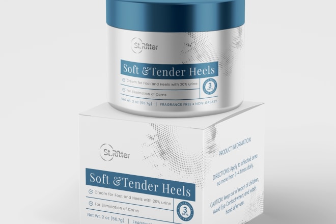 I will create premium cosmetic packaging design