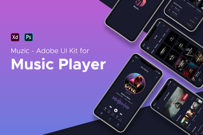 I will create stunning mobile application ui ux design