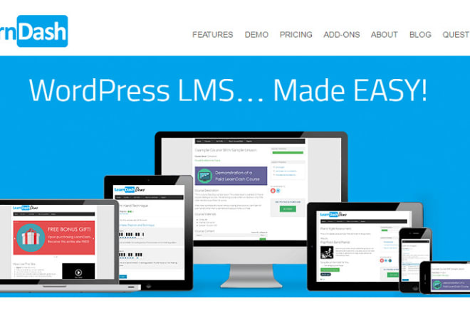 I will create wordpress, learndash lms, talentlms, memberpress, lifterlms