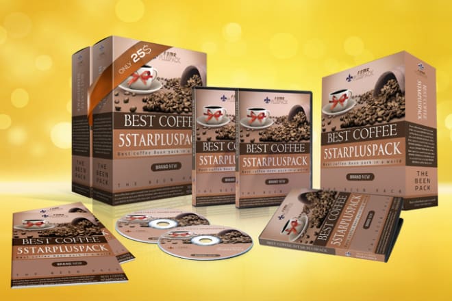 I will design 3d bundle of box, binder, manual, dvd, others