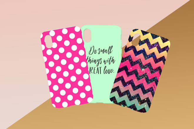 I will design an eye catching phone cover