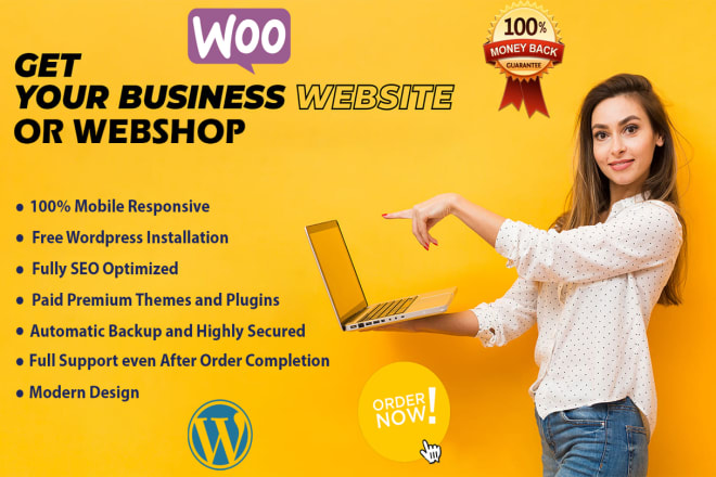 I will design and build a custom wordpress website