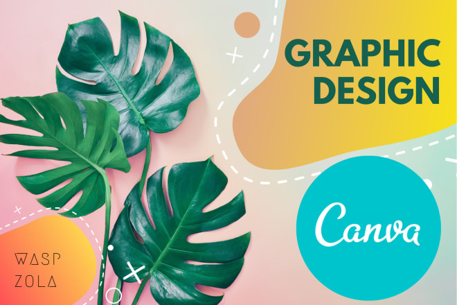 I will design anything in canva