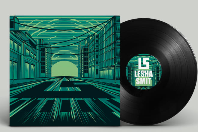I will design artistic illustration cover album artwork