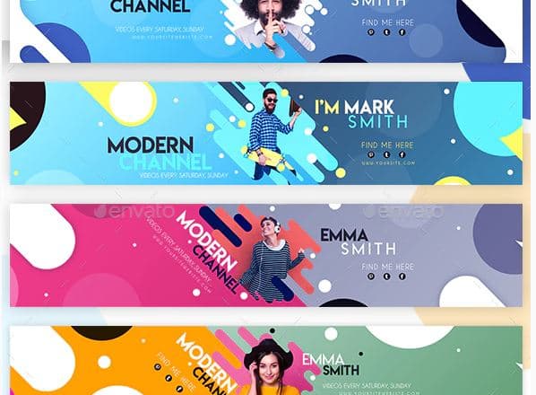 I will design banner header facebook, twitter or youtube cover