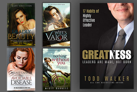 I will design elegant book cover, ebook cover, audiobook acx cover