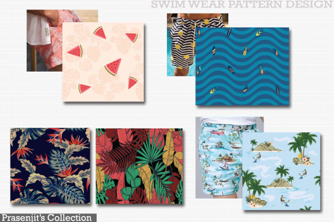 I will design eye catching repetitive patterns