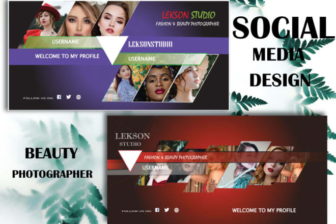 I will design facebook instagram social media post and website banner for your brand