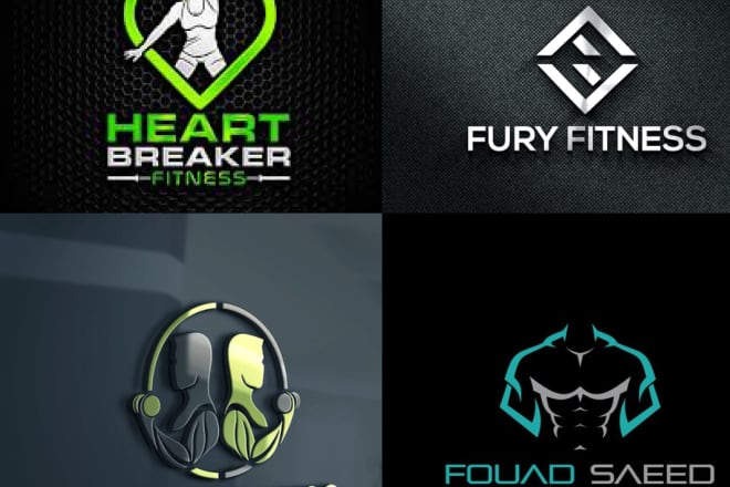 I will design health, fitness, gym and training logo for you