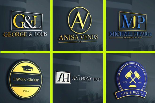 I will design law firm,legal,law,lawyer,attorney, law firm logo