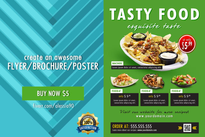 I will design outstanding flyer, brochure poster