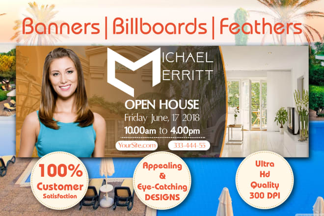 I will design perfect printable vinyl banner,billboard,signage