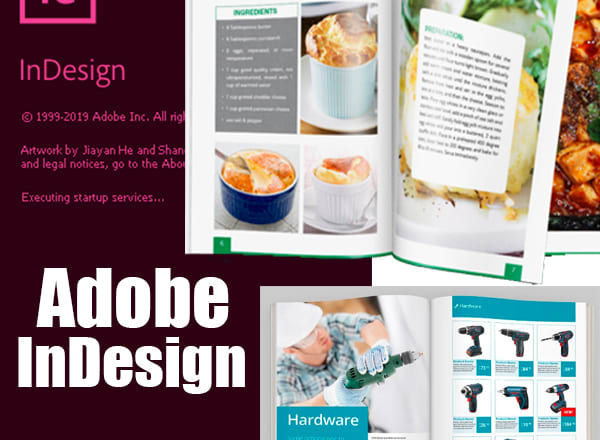 I will design product catalog, recipe book, flyer, etc with adobe indesign