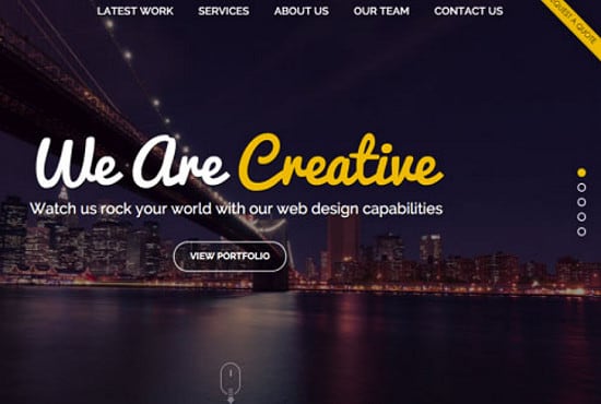 I will design professional and responsive website in 72hrs