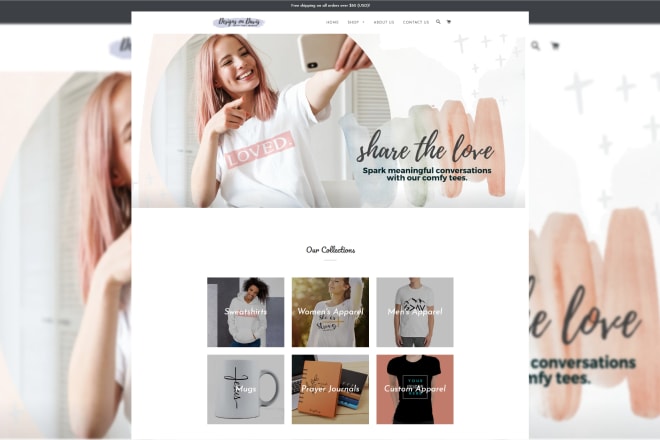 I will design shopify dropshipping store using cj, spocket, topdser