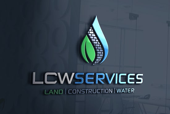 I will design stunning natural landscaping logo with my best skill