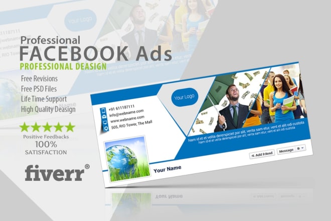I will design top ten web banner and facebook ads