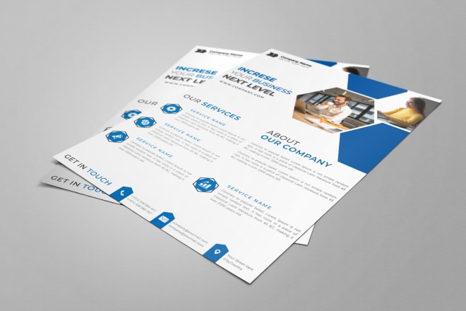 I will design unique flyer for your business or agency
