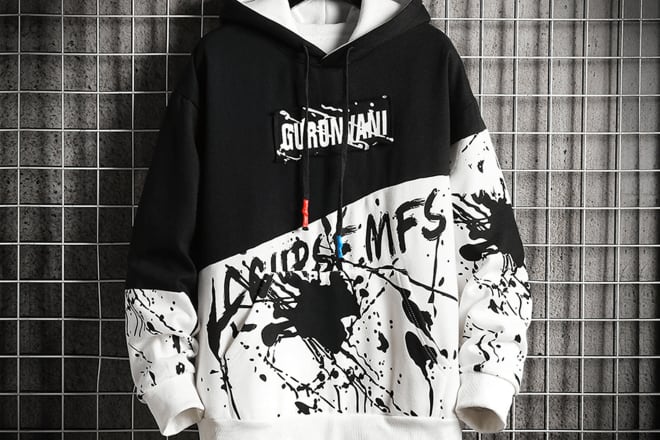 I will design urban streetwear clothing and skte, japanese graphic