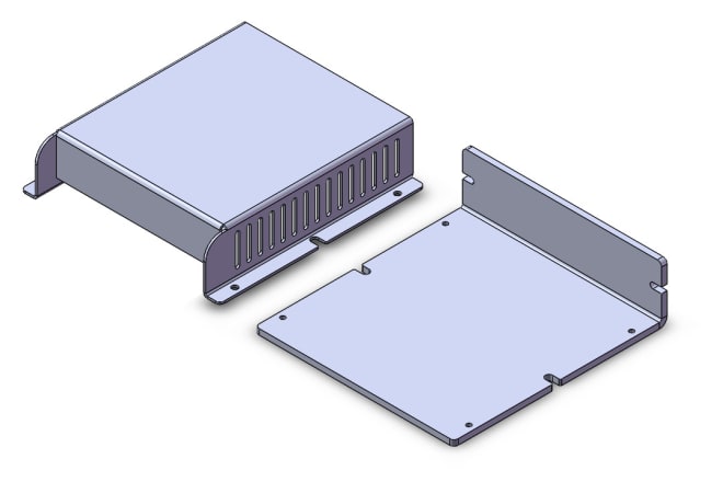 I will design your sheet metal component