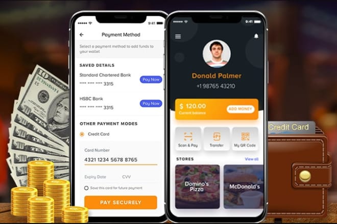 I will develop a responsive cryptocurrency wallet app, bitcoin wallet, exchange website