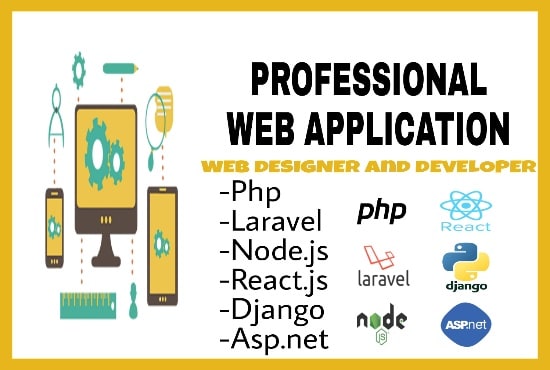 I will develop and design website using php,nodejs,reactjs,django,laravel