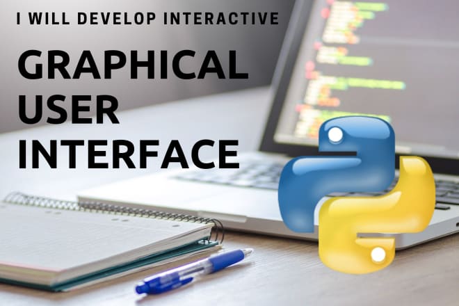 I will develop professional gui in python