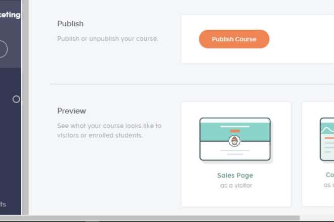 I will develop responsive thinkific, online course and teachable website and app