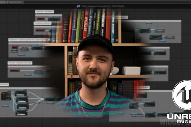 I will develop unreal engine 4 blueprint programming
