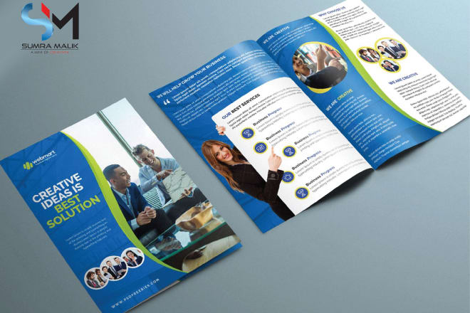 I will do a flyer, postcard, bifold, trifold, brochure design