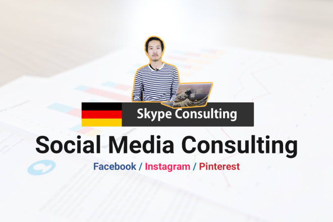I will do a social media marketing consultation in german