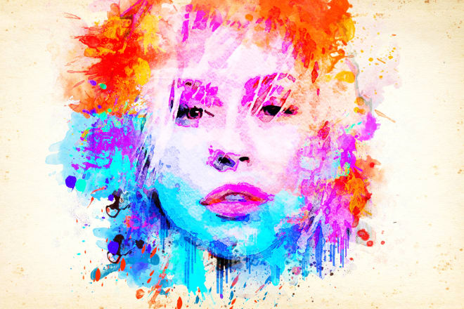 I will do a trendy watercolor t shirt design